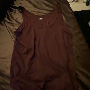 Old Navy Women's Dark Brown Tank Top